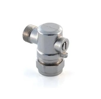 15mm x 3/8'' Angled Isolation Valve